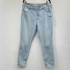 Old Navy Super Skinny Mid-Rise Denim Lite Jeans Size 16